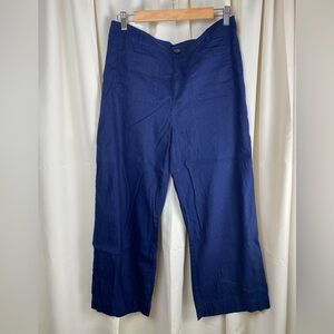 LOFT Navy Blue Wide Leg Pants